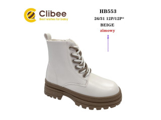 Черевики зимові Clibee HB553 beige 26-31