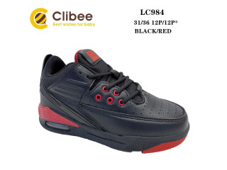 Кросівки Clibee LC984 black-red 31-36