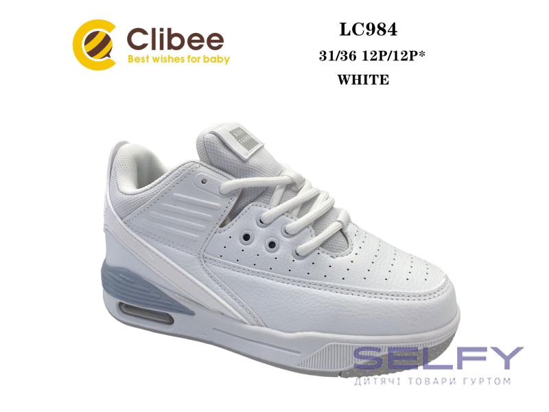 Кросівки Clibee LC984 white 31-36, Фото 1