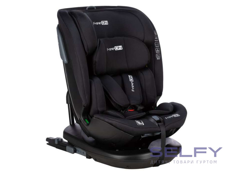 Автокрісло FreeON Epic  i-Size 40-150 см, чорний, Фото 4