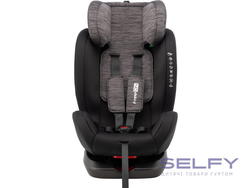 Автокрісло FreeON Sierra, 40 - 150, black-grey, Фото 11