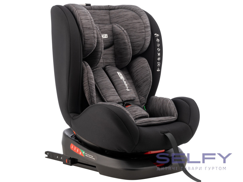 Автокрісло FreeON Sierra, 40 - 150, black-grey, Фото 1