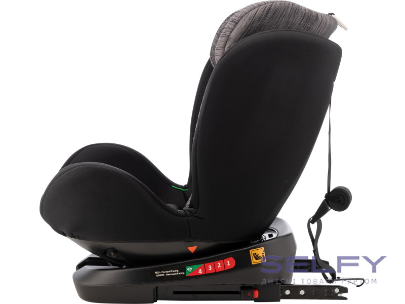 Автокрісло FreeON Sierra, i-Size 40-150 см, black-grey, Фото 3