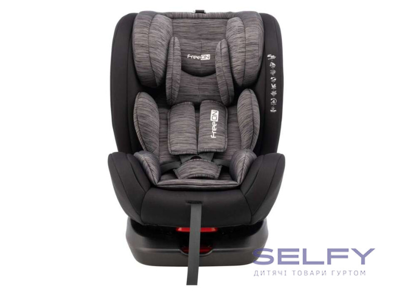 Автокрісло FreeON Sierra, i-Size 40-150 см, black-grey, Фото 1