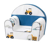 Крісло дитяче Bubaba by FreeON Happy Builders, white - blue