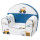 Крісло дитяче Bubaba by FreeON Happy Builders, white - blue