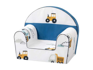 Кресло детское Bubaba by FreeON Happy Builders, white - blue