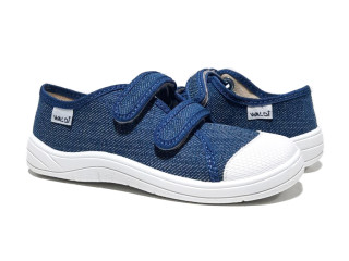 Саша 30-36 синий. белая подошва