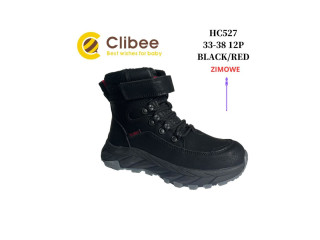 Черевики зимові Clibee HC527 black-red 33-38