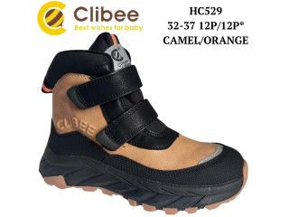 Черевики зимові Clibee HC529 camel-orange 32-37