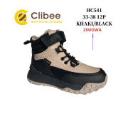 Черевики зимові Clibee HC541 khaki-black 33-38