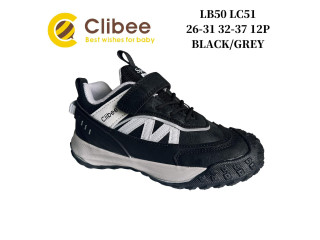 Черевики Clibee LB50 black-grey 26-31