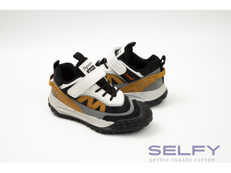 Кросівки Clibee LB50 grey-orange 26-31, Фото 3