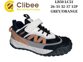 Кросівки Clibee LC51 grey-orange 32-37