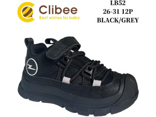 Кросівки Clibee LB52 black-grey 26-31