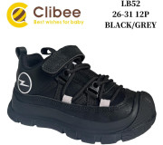 Кросівки Clibee LB52 black-grey 26-31