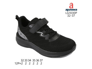 Кросівки дитячі Apawwa LG1030P black 32-37