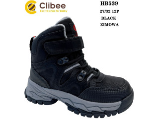 Черевики зимові Clibee HB539 black 27-32 Черевики зимові Clibee HB539 black 27-32