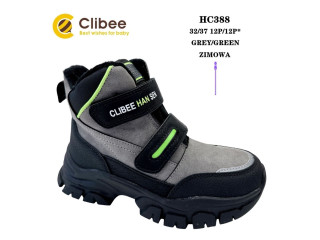 Черевики зимові Clibee HC388 grey-green 32-37