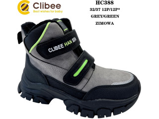 Черевики зимові Clibee HC388 grey-green 32-37