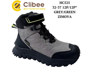 Черевики зимові Clibee HC525 grey-green 32-37