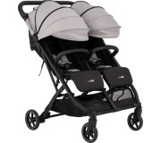Коляска для дитини прогулянкова FreeON Active TWIN, сіра