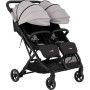 Коляска для дитини прогулянкова FreeON Active TWIN, сіра