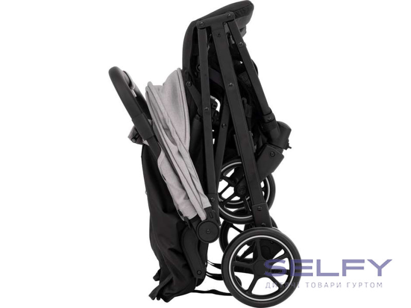Коляска для дитини прогулянкова FreeON Active TWIN, сіра, Фото 9