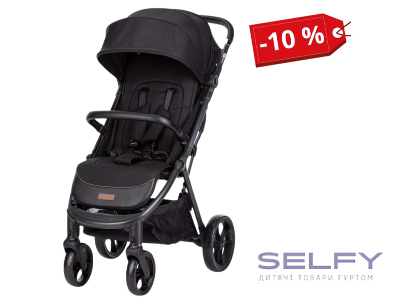 Коляска для дитини прогулянкова FreeON Dynamic, black, Фото 1