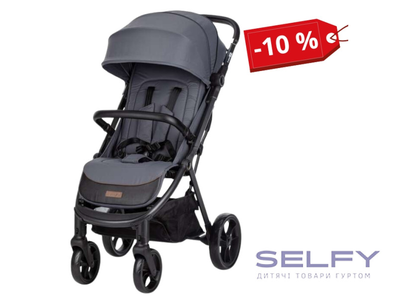 Коляска для дитини прогулянкова FreeON Dynamic, grey, Фото 1