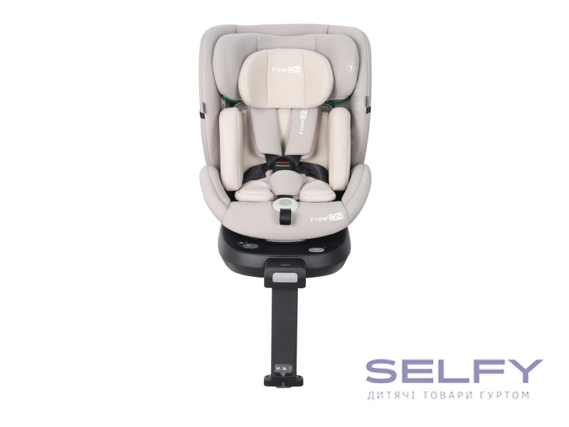 Автокрісло FreeON Space, поворотність 360° i-Size 40-150 см, beige, Фото 1