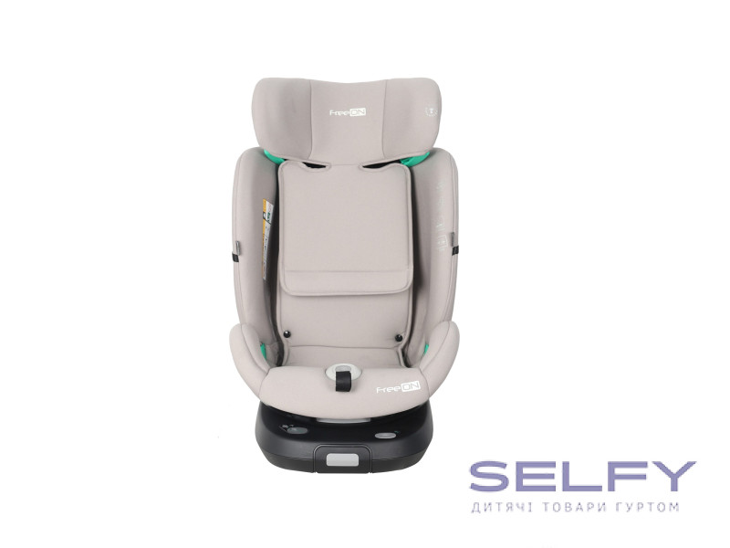 Автокрісло FreeON Space, поворотність 360° i-Size 40-150 см, beige, Фото 9
