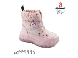 Дутики Apawwa TJ991P-1 pink 22-27