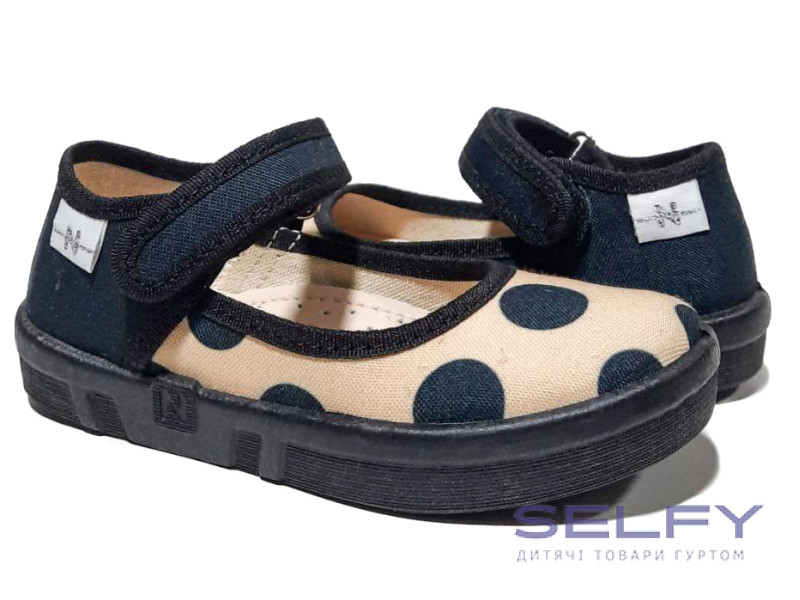 Diana 26-32 бежева, чорна крапка, Фото 1