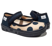 Diana 26-32 бежева, чорна крапка