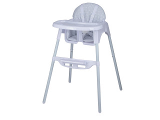 Стул для кормления ребенка FreeON Lars, grey stars