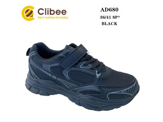 Кросівки Clibee AD680 black 36-41