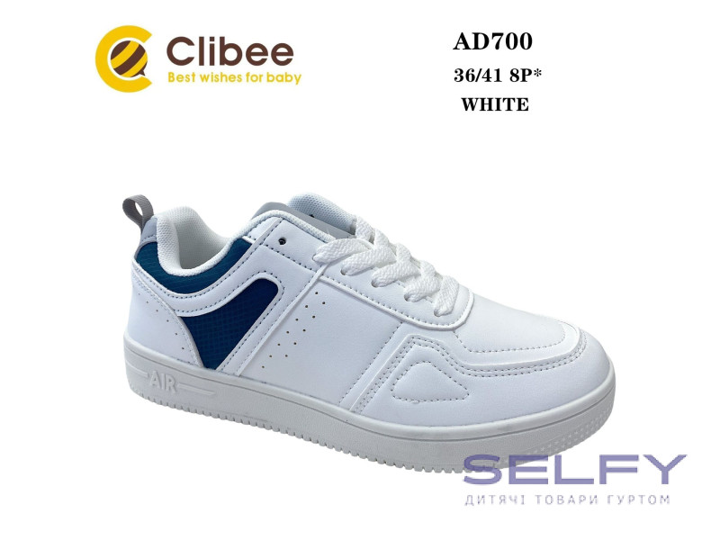 Кроссовки Clibee AD700 white 36-41, Фото 1