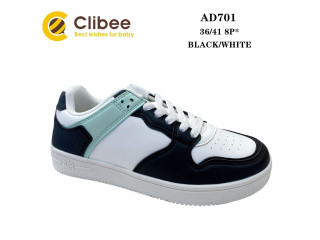 Кросівки Clibee AD701 black-white 36-41