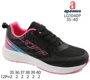 Кросівки Apawwa LG1040P black-fuchsia 35-40