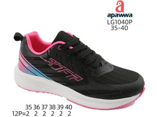 Кроссовки Apawwa LG1040P black-fuchsia 35-40