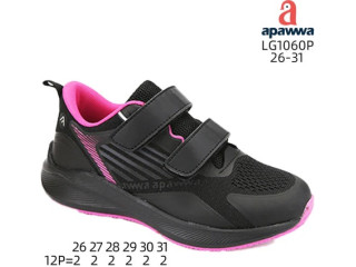 Кроссовки Apawwa LG1060P black-fuchsia 26-31