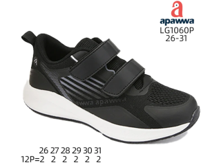 Кросівки Apawwa LG1060P black 26-31