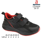 Кросівки Apawwa LG1060P black-red 26-31