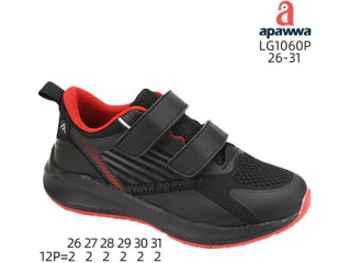 Кроссовки Apawwa LG1060P black-red 26-31