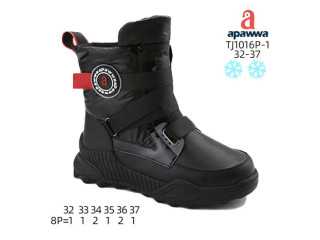 Дутики Apawwa TJ1016P-1 black 32-37