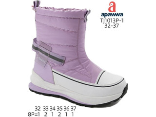 Дутики Apawwa TJ1013P-1 purple 32-37