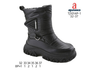 Дутики Apawwa TJ1014P-1 black 32-37