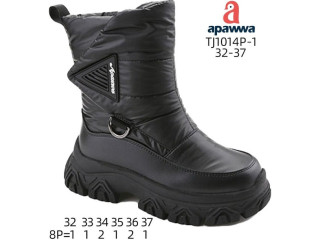 Дутики Apawwa TJ1014P-1 black 32-37