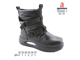 Дутики Apawwa TJ998P-1 black 32-37